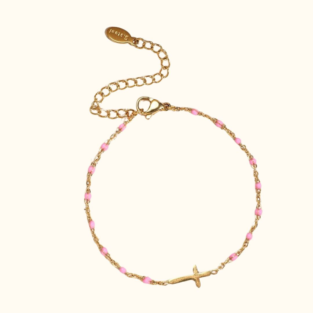 Kreuz Glieder Armband
