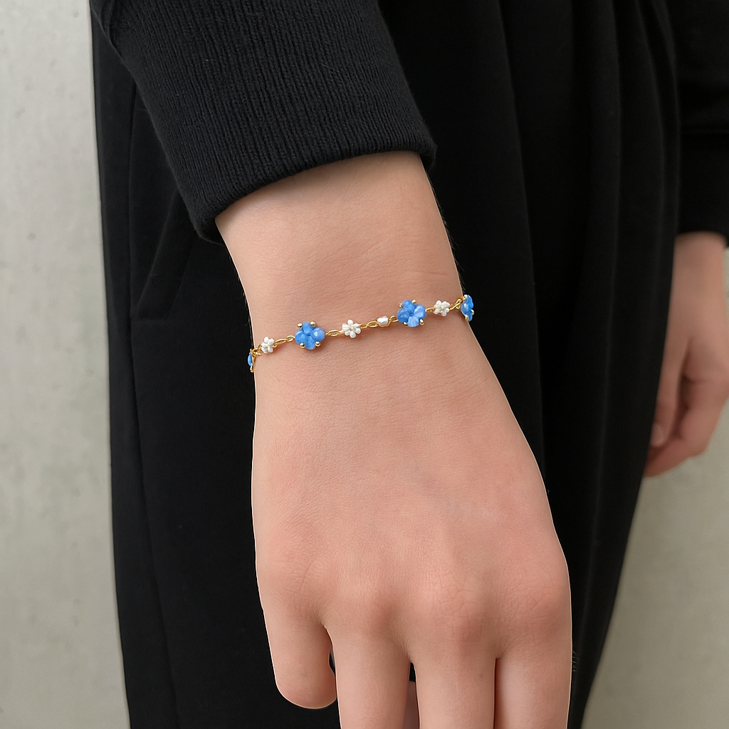 Kleeblatt Armband